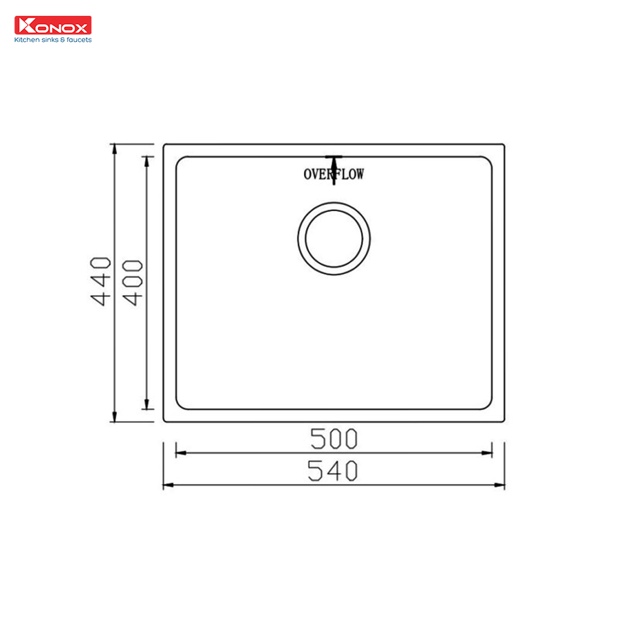 Lắp đặt KN5444SU: lắp âm cho đảo bếp liền mạch