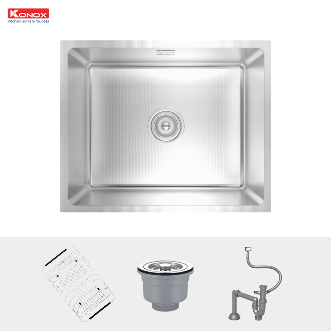 Sử dụng và vệ sinh chậu rửa bát Konox KN5444SU Dekor