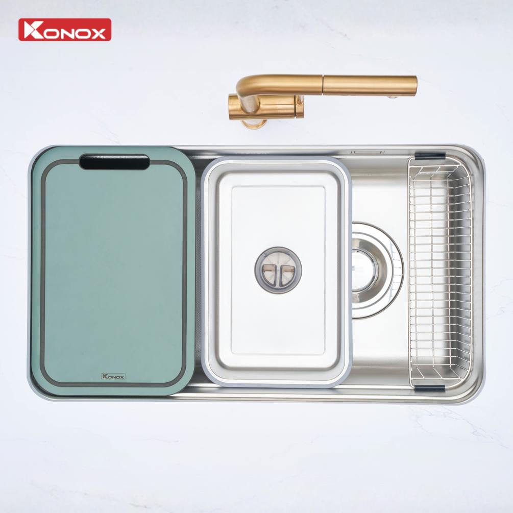 Chậu rửa bát chống xước (phiên bản cá nhân hóa) Tari Smart 8047PP - ảnh 5