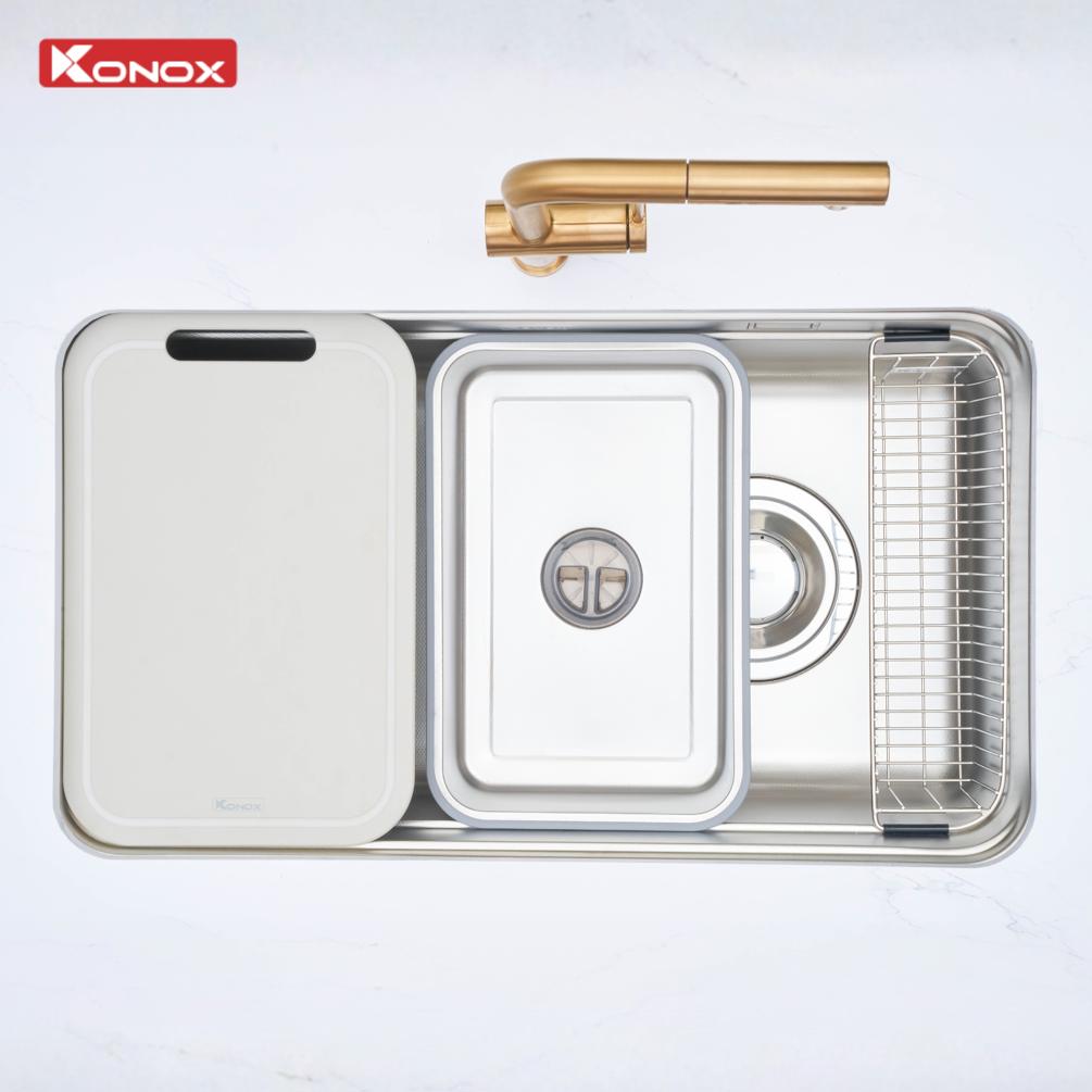 Chậu rửa bát chống xước (phiên bản cá nhân hóa) Tari Smart 8047PP - ảnh 6