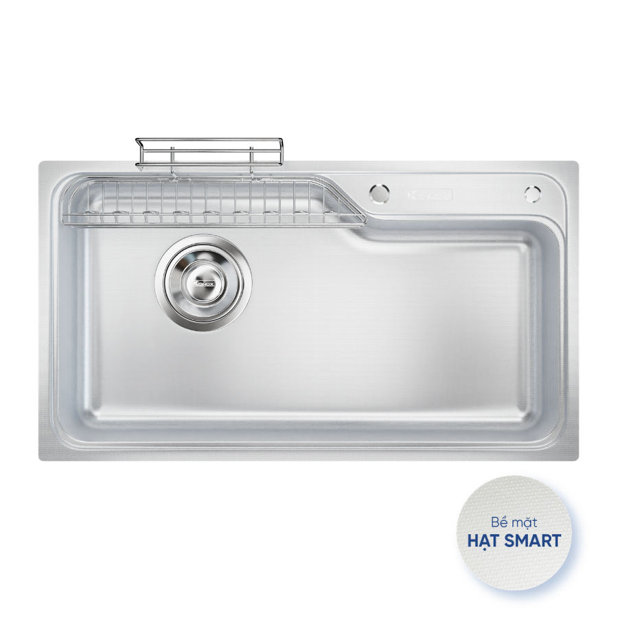 Chậu rửa bát Konox Tari Smart 9050PP – Hố 86x46 cm, Design Your Sink