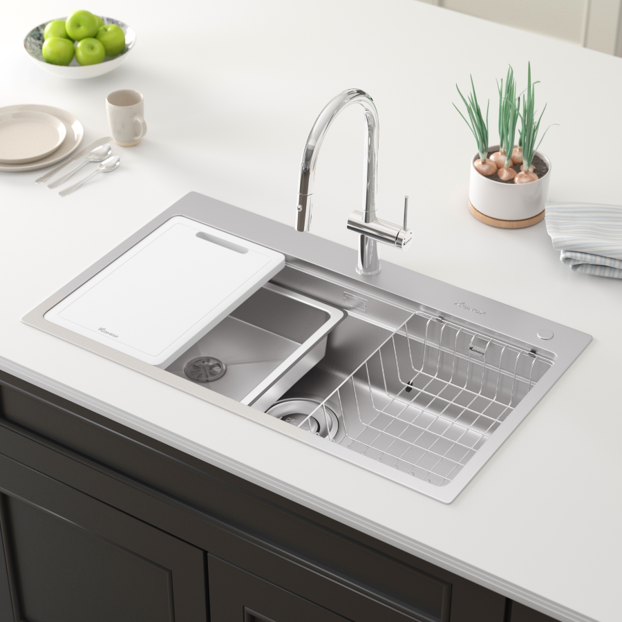 Inox 304, bề mặt Linen và các lớp xử lý mặt sau