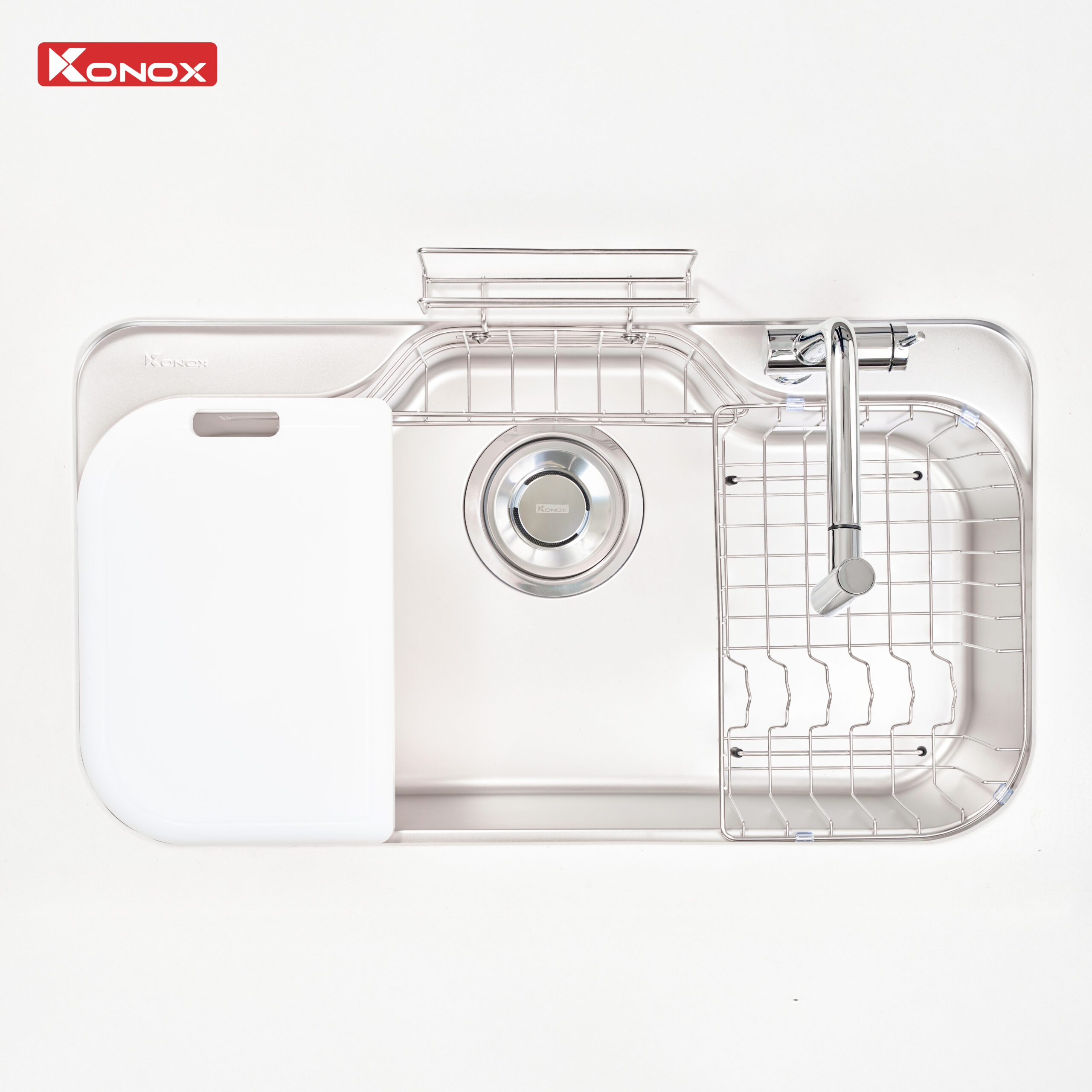 Lắp đặt chậu Konox Tari 9051SM