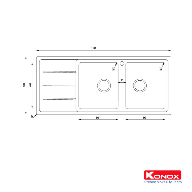 Chất liệu inox AISI 304 nhập khẩu