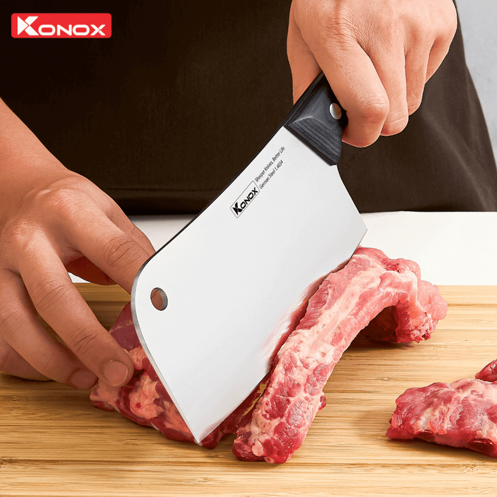 Dao chặt thép Đức Bront 7″ Cleaver - ảnh 2