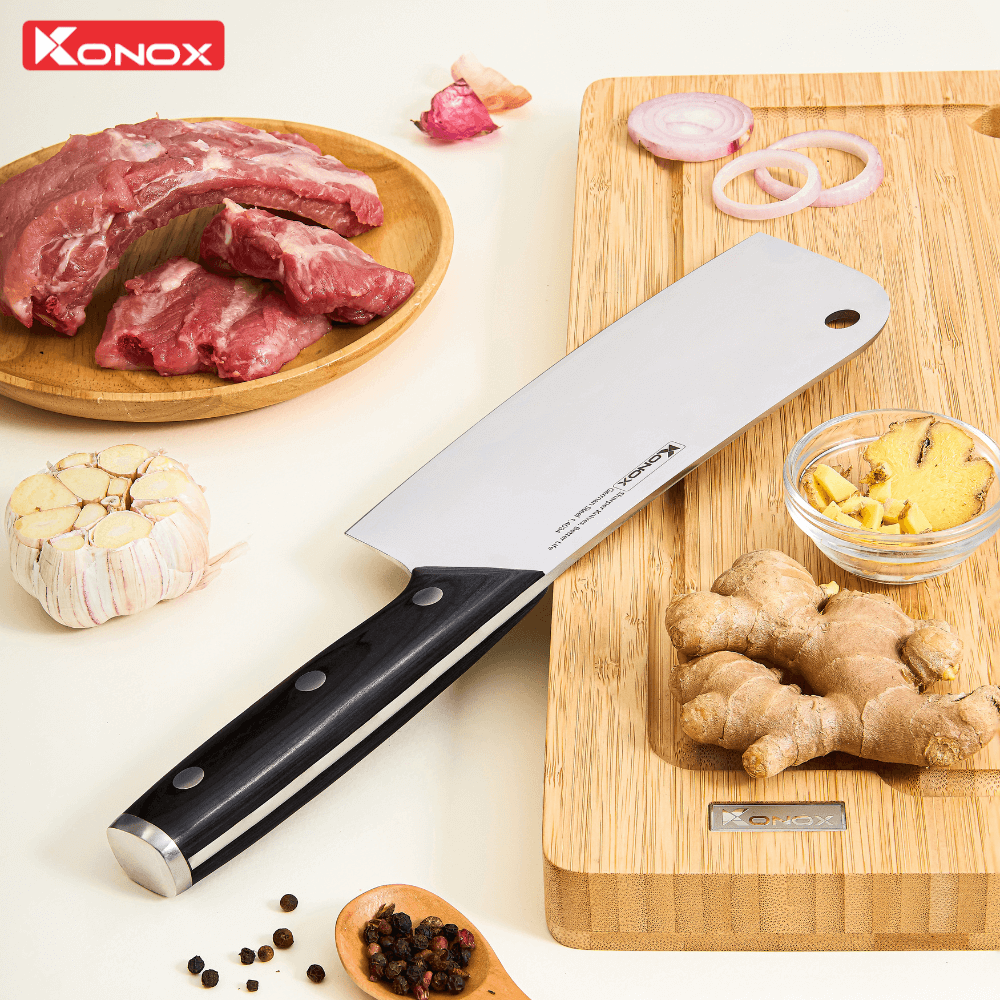 Dao chặt thép Đức Bront 7″ Cleaver - ảnh 3