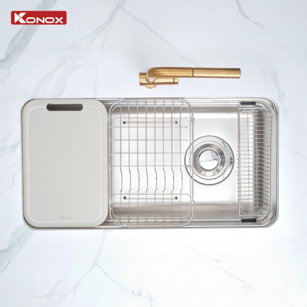 Giá úp bát inox để đồ rửa bát BK470PP - ảnh 2