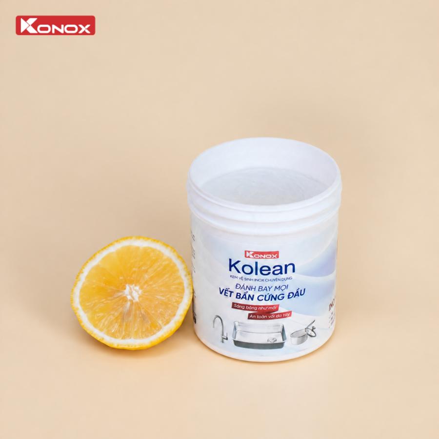 Cách dùng kem vệ sinh inox Kolean đúng cách