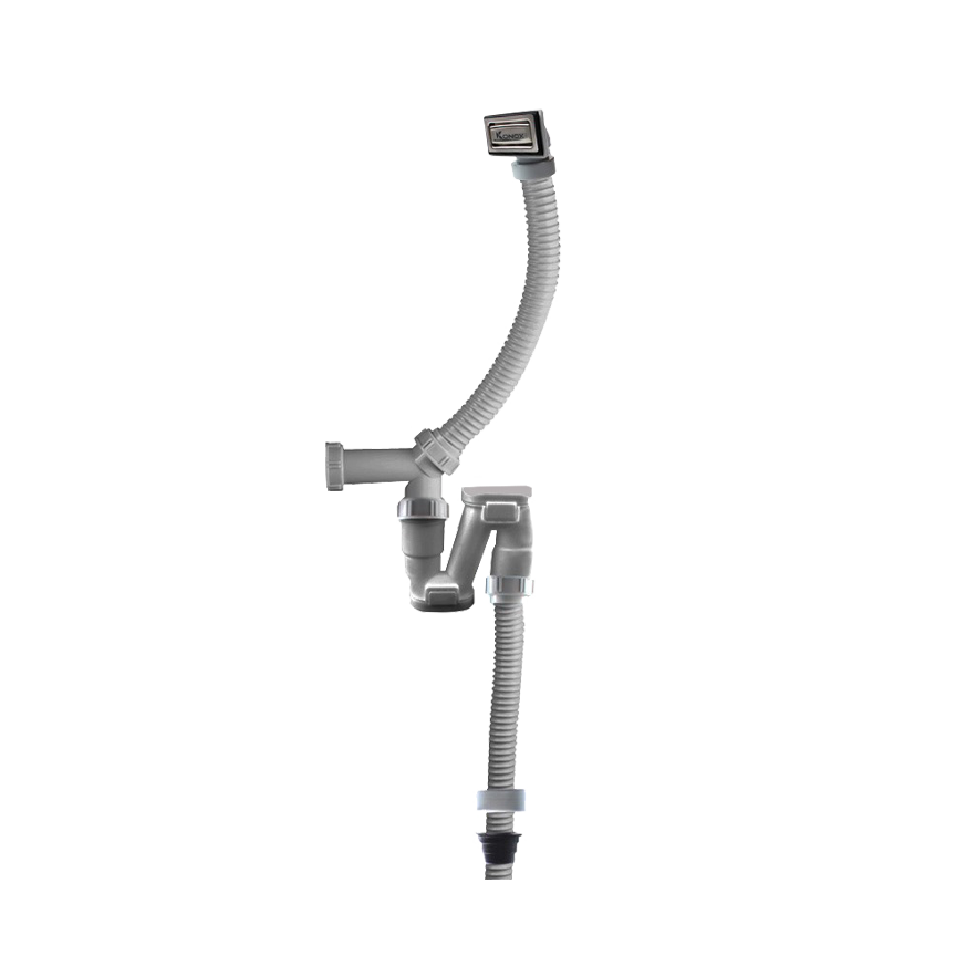 Siphon Konox PD01 – ống PVC mềm gập chữ Z cho chậu 1 hố