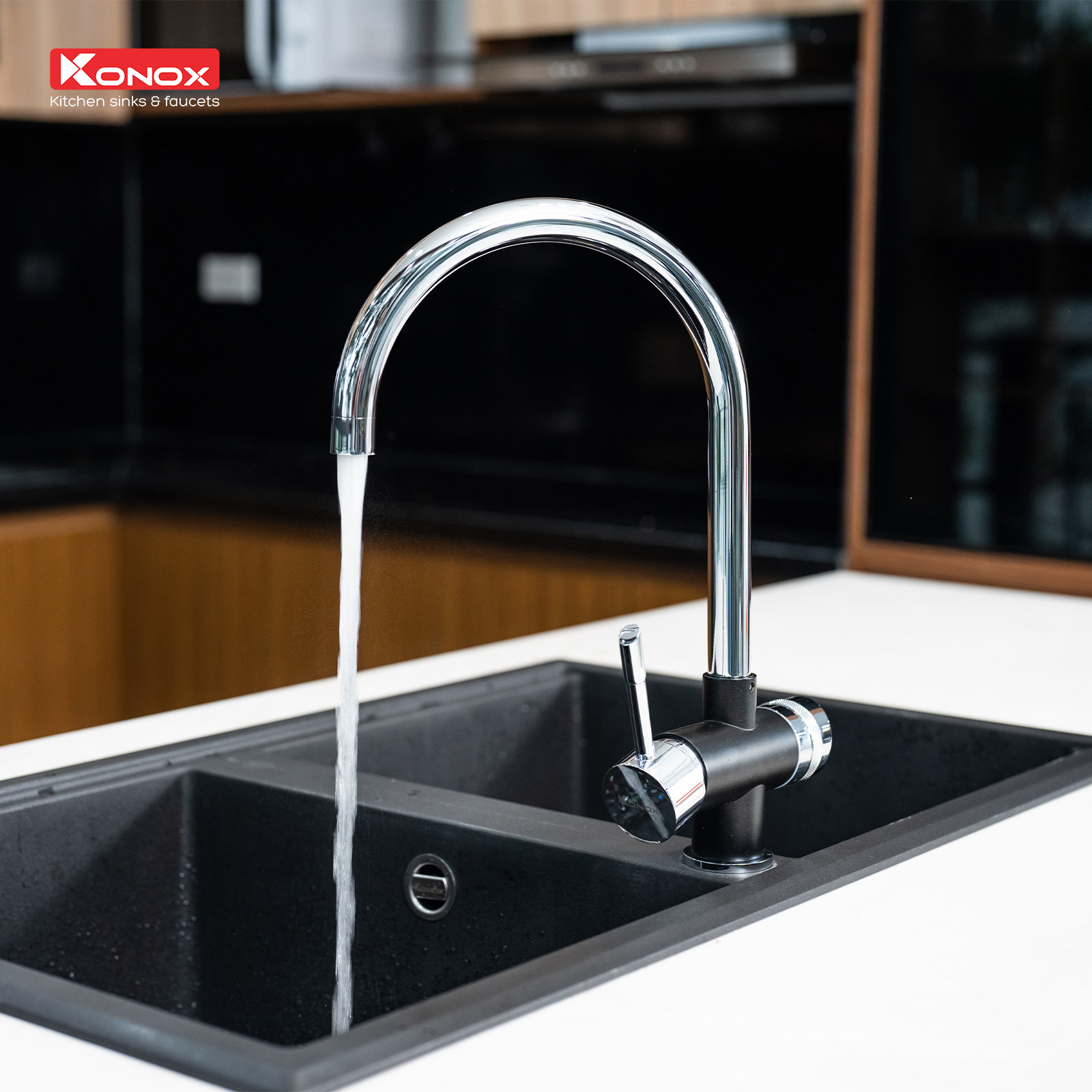 Lắp đặt và sử dụng vòi Trim-Water Black