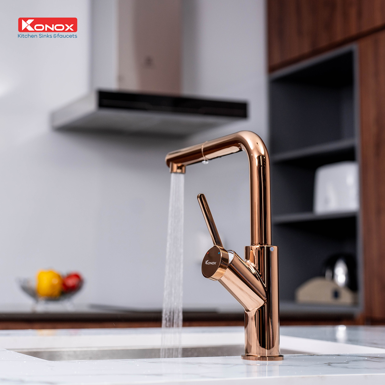 Phối màu và lắp đặt Artan Rose Gold