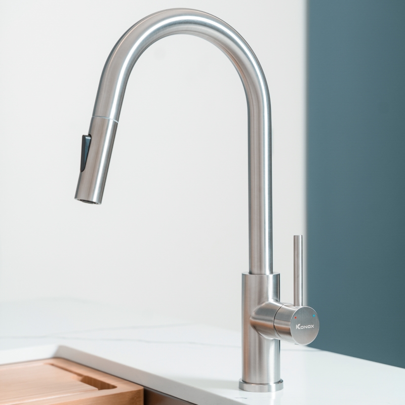 Vòi rửa bát dây rút Reno - ảnh 2