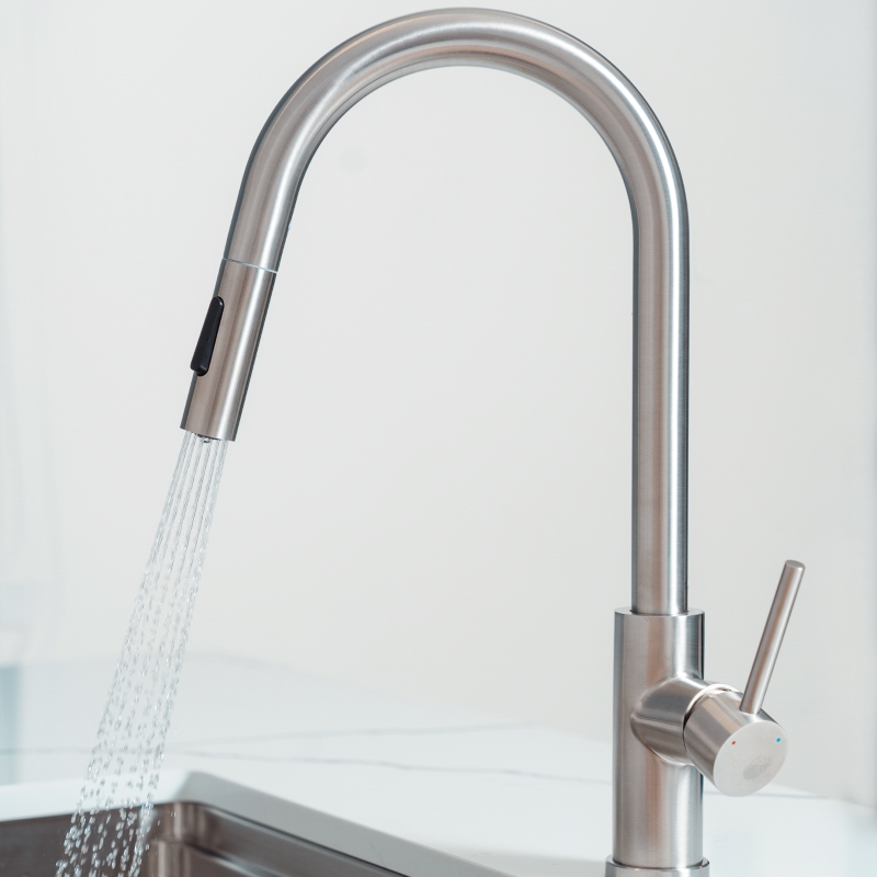 Vòi rửa bát dây rút Reno - ảnh 6