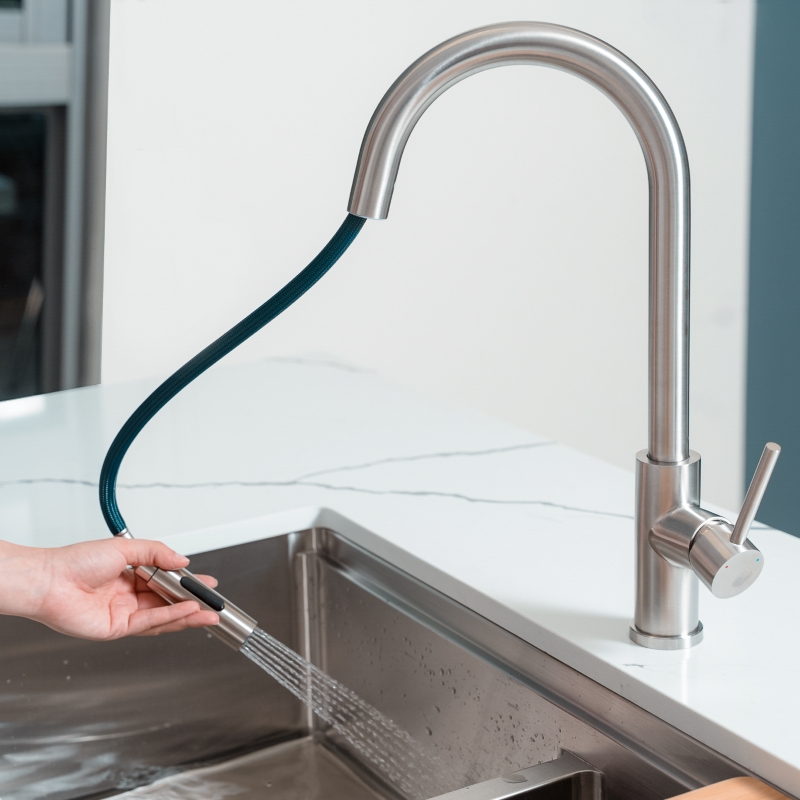 Vòi rửa bát dây rút Reno - ảnh 8
