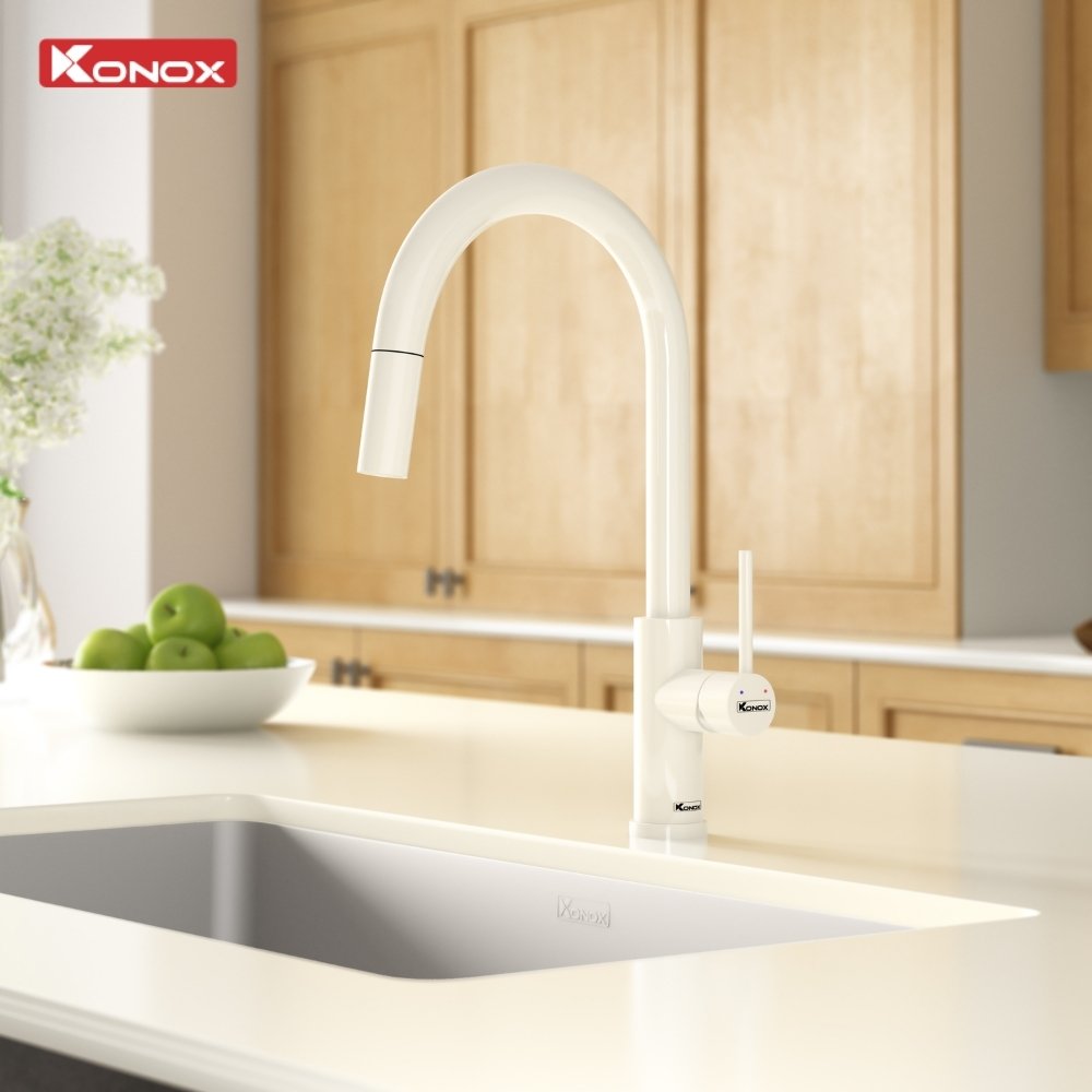 Phối màu và lắp đặt vòi Konox Reno Smart Nude