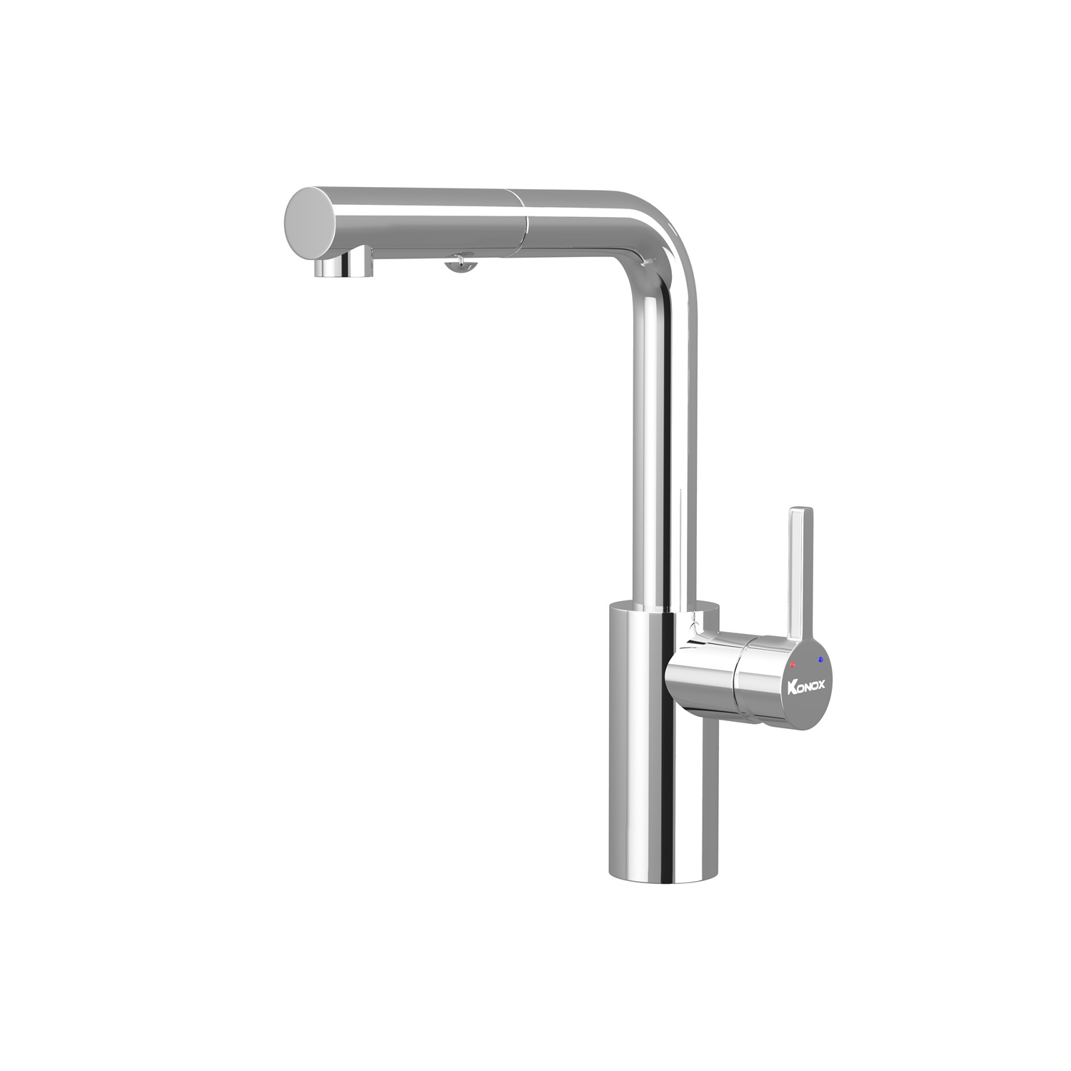 Vòi rửa bát dây rút Vira Chrome - ảnh 5